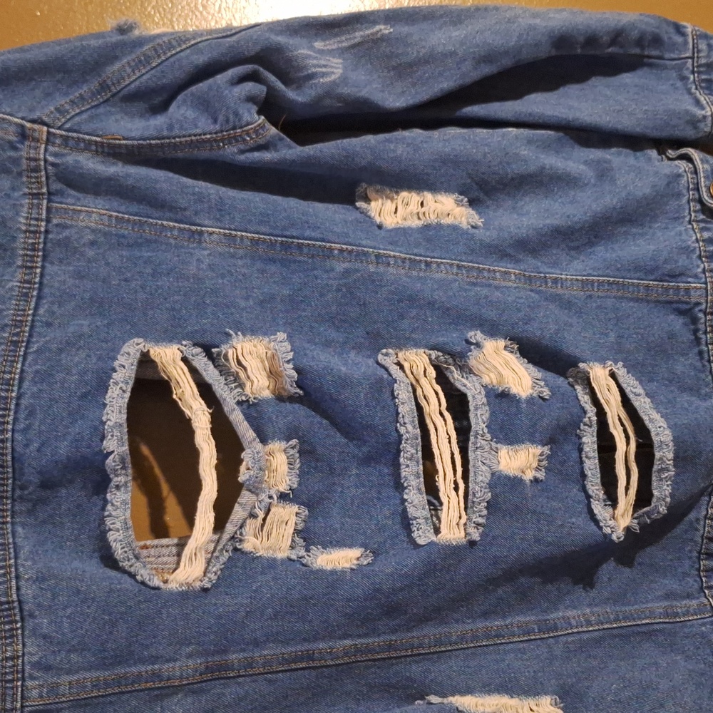 Basic Denim Jean Jacket - Picture 6 of 6